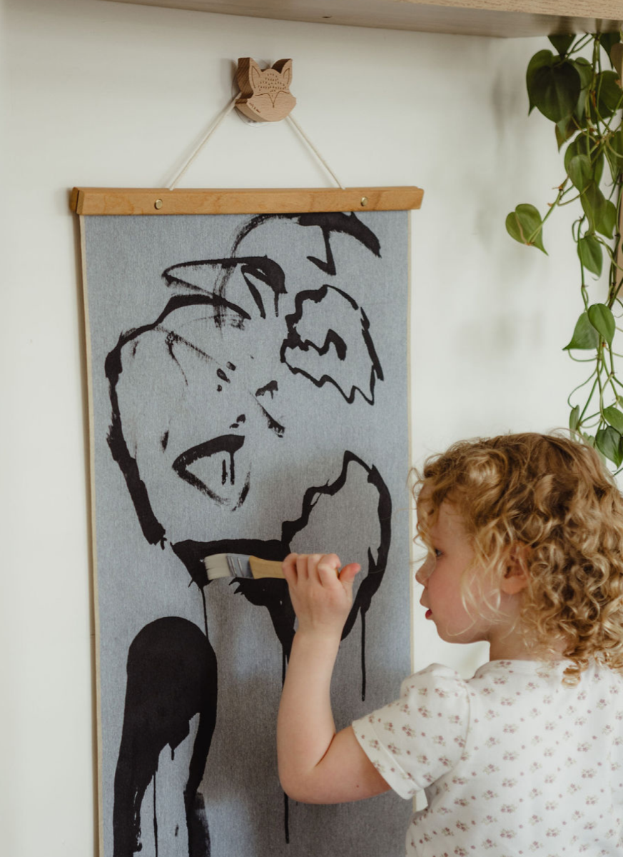 Original Magic Canvas & Brush Set: Mess-Free Painting with Just Water